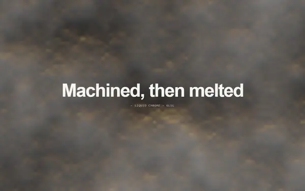 Liquid chrome